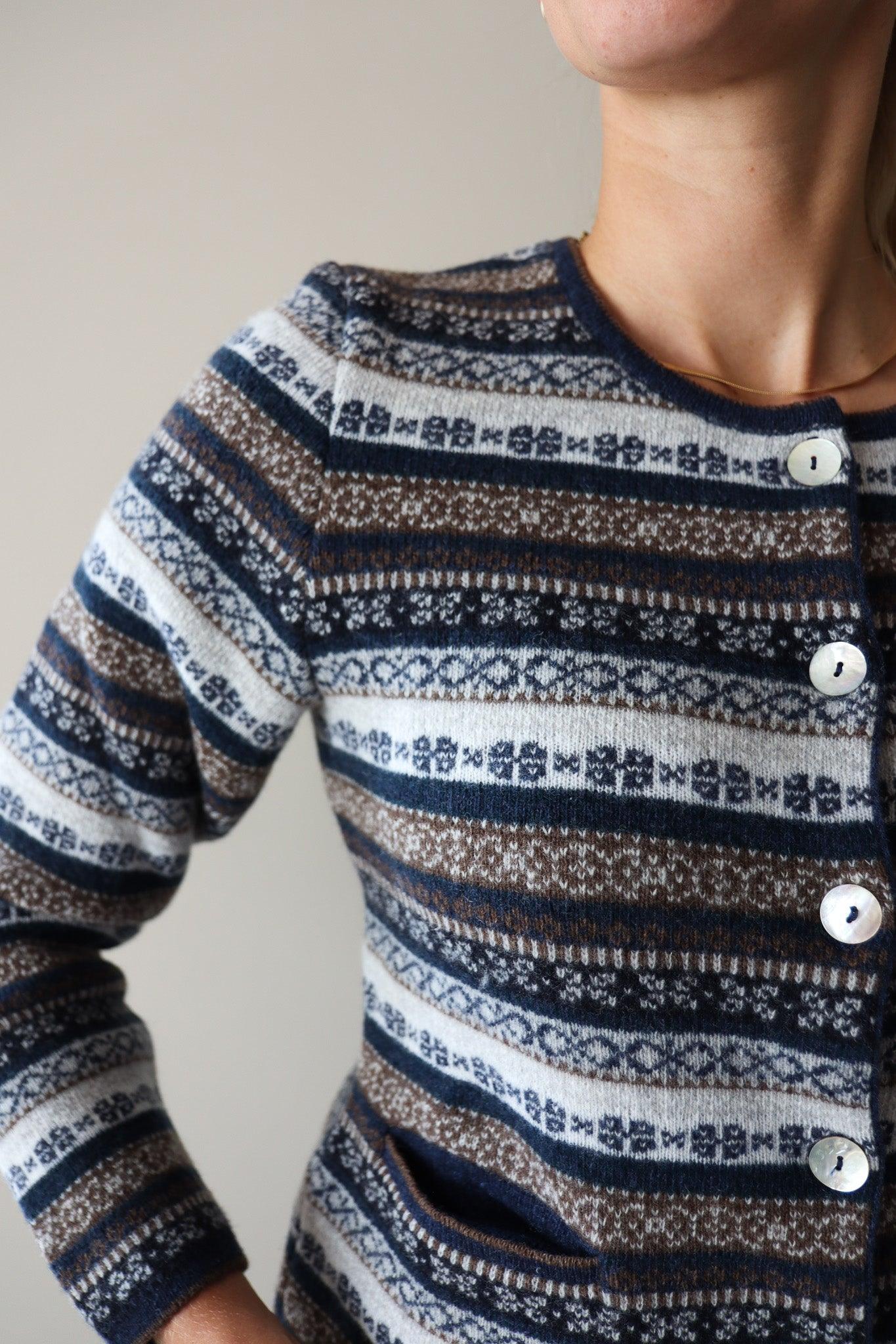 Grano Jacquard Cardigan