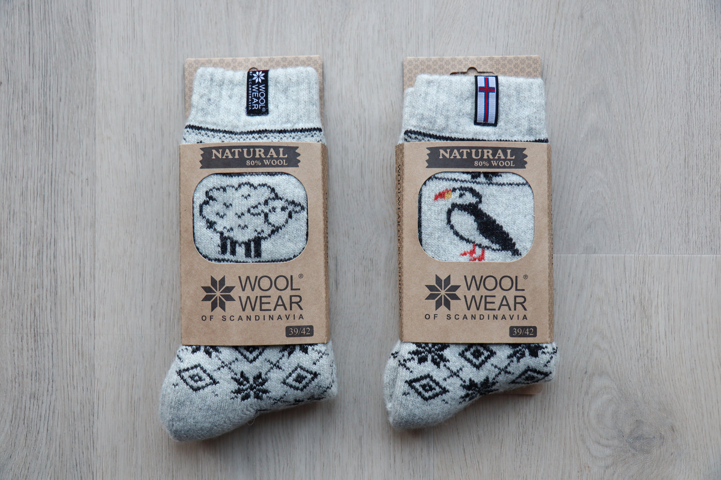 Animal print sock