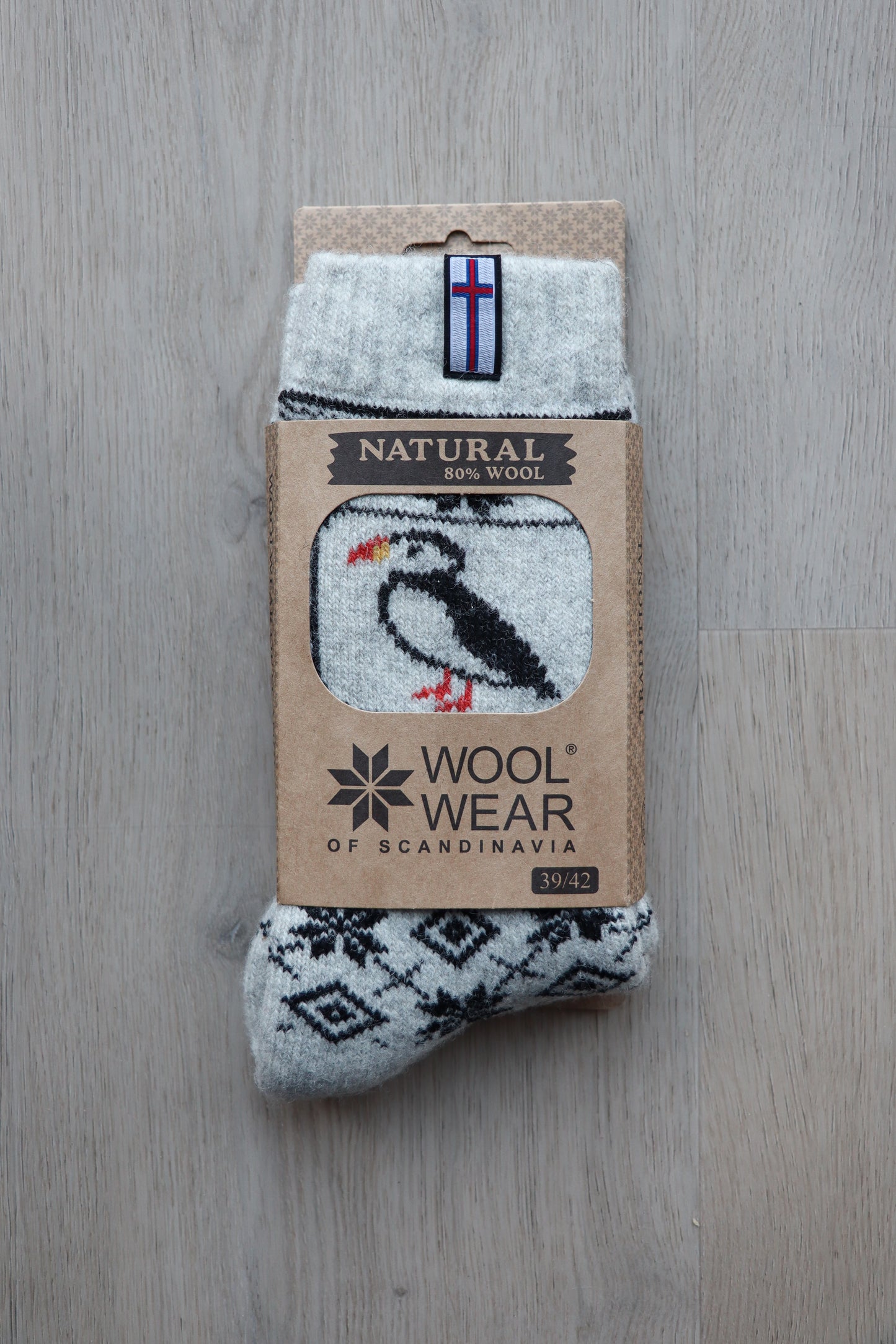 Animal print sock