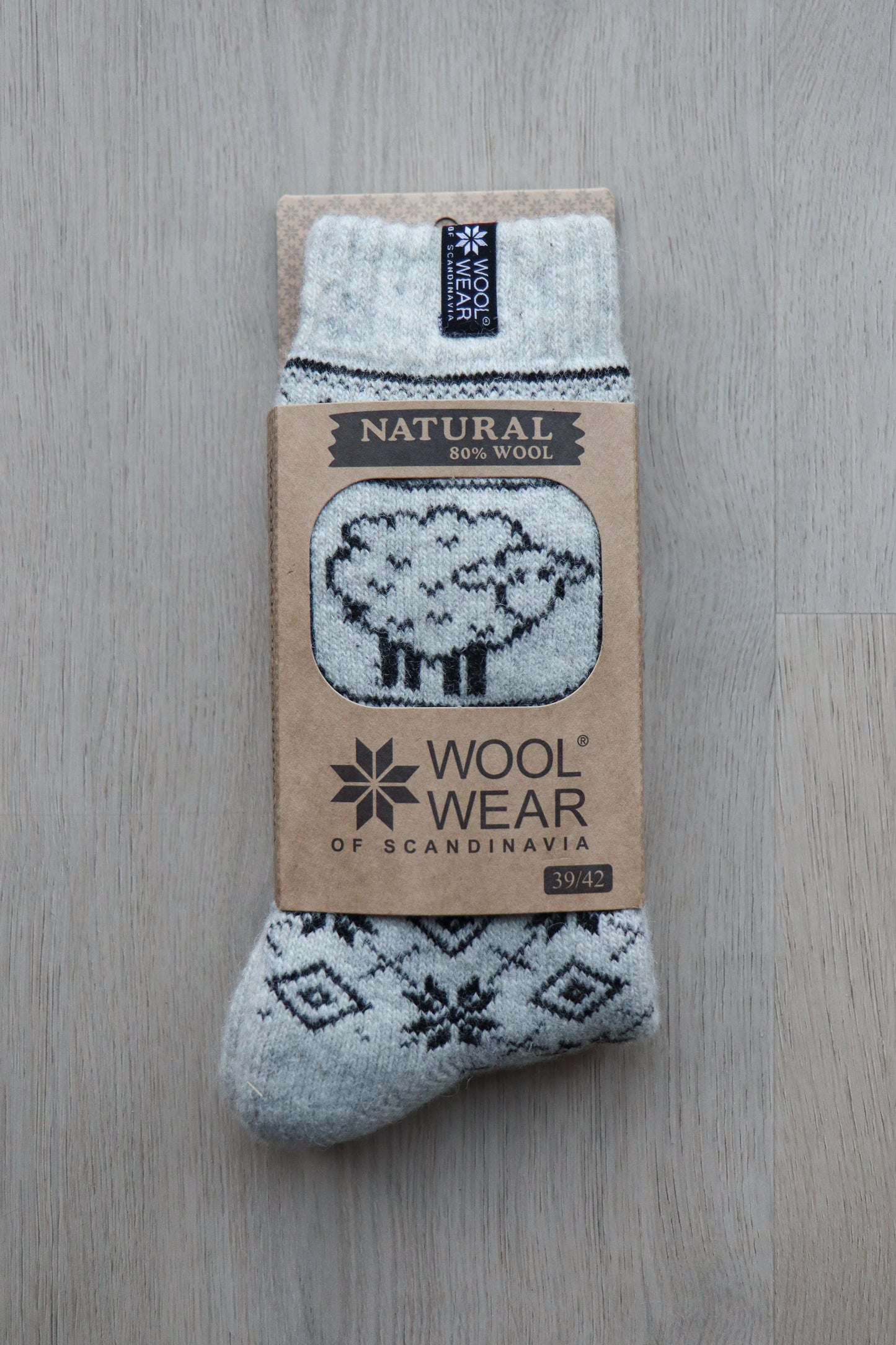 Animal print sock